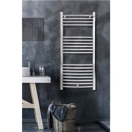 Sanpan Fűtőradiátor fürdőszobába 500x1100 mm - Króm #343112