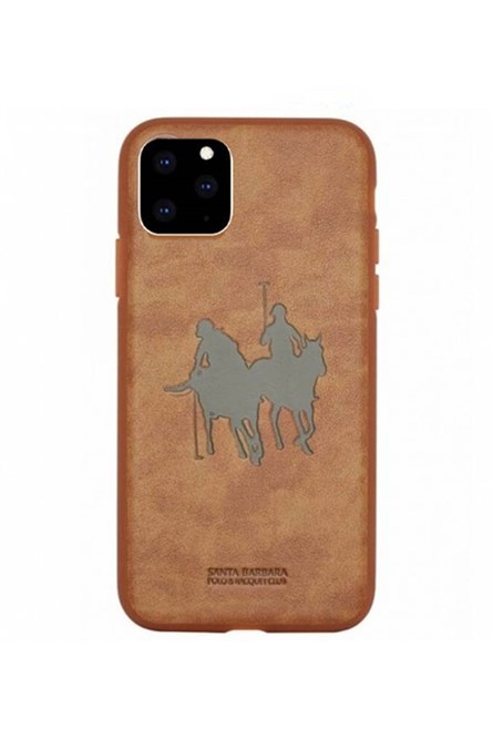  Santa Bárbara Capa de couro para iPhone 11 Pro marrom 734318