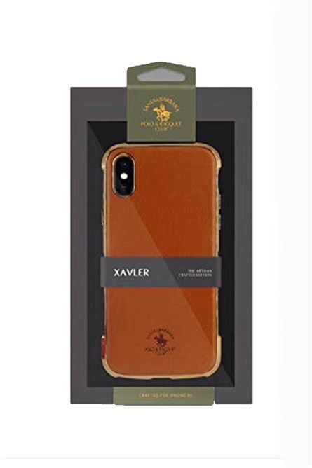 Santa Bárbara Capa de couro para iPhone 11 Pro Max marrom 734322