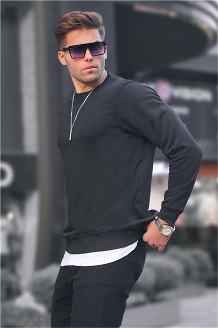 Moletom Masculino 6047 - Preto #362843