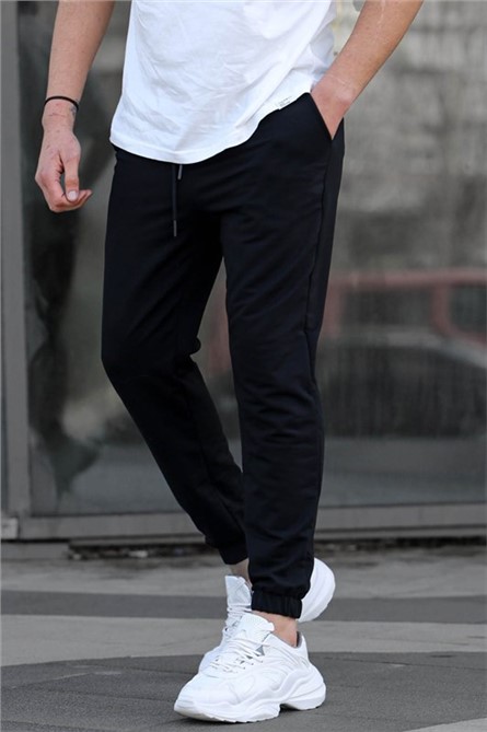 Calça esportiva de bolso masculina 5494 - preta #369466