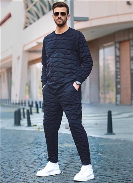 Conjunto Esportivo Masculino 5907 - Preto #358721