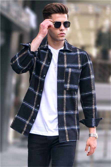 Camisa Masculina Regular Fit 5556 - Preta #357867