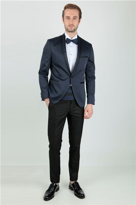Men's tuxedo suit - Dark blue #269008