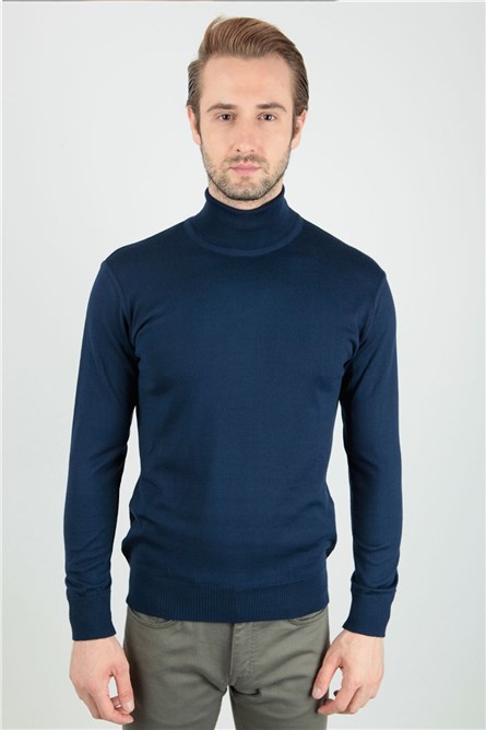 Polo Masculino - Azul Marinho #269478