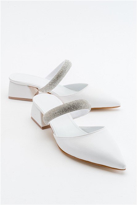 Chinelos de Salto Feminino - Branco #371272