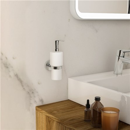 Dispenser de săpun lichid montat pe perete Tema Mare- #334746