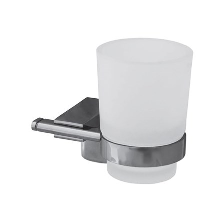 Uchwyt ścienny Tema Premium na szczoteczkę do zębów — chrom #334940