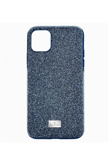 Parte traseira de silicone Bling World para iPhone 11 Pro Azul 734335
