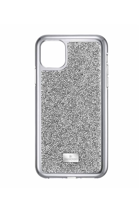 The Bling World Parte traseira de silicone  para iPhone 11 Pro prata 734345
