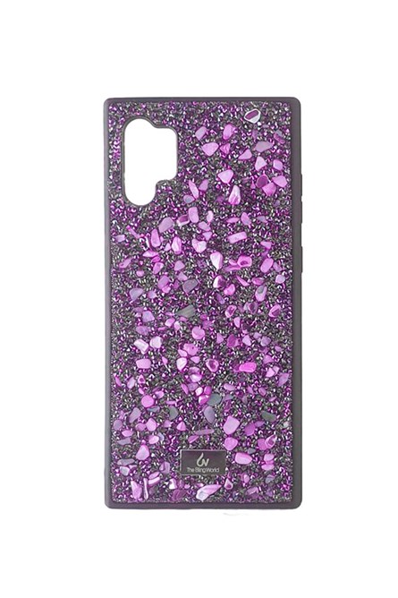 The  Bling World Parte traseira de silicone para Samsung Note10 Rosa 734348