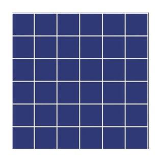 VitrA porculanska pločica u boji 5x5cm - plava #356597