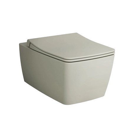 Deska sedesowa VitrA Metropole ścienna 56cm - Ciemny Beż Mat #351739