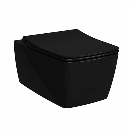 VitrA Metropole Wall Mounted Toilet - Black #345063