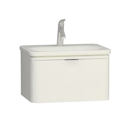 Euromart - VitrA Nest Trendy 60 cm Parlak Beyaz Çekmeceli Lavabo Alt Dolabı