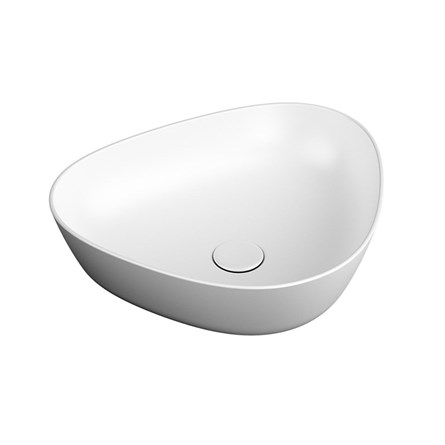 VitrA Plural Bowl Washbasin 47cm - Matt White #340506