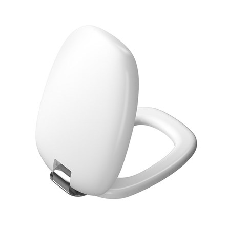 VitrA Plural Soft Close Toilet Seat - Matte White #340550