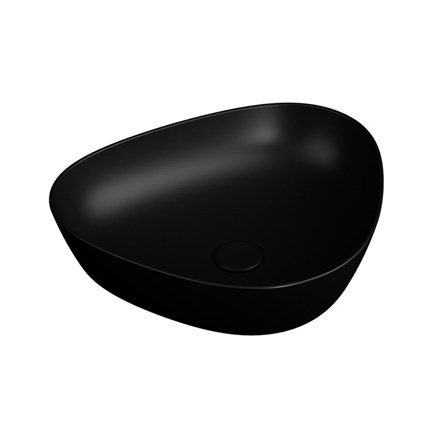 Umywalka nablatowa VitrA 47cm - czarny mat #340508