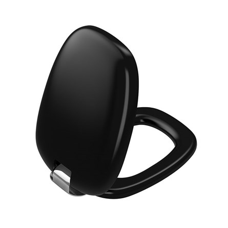 VitrA Plural Soft Close Toilet Lid - Matte Black #340552