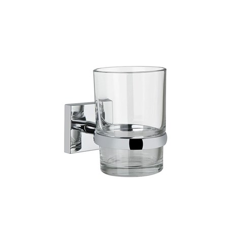 VitrA Q Line Toothbrush Holder - Chrome #334794