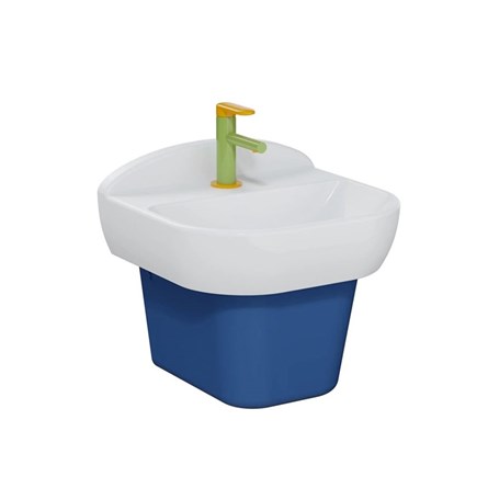 Standardowa umywalka dziecięca VitrA Sento Kids 45 cm - biała #351802