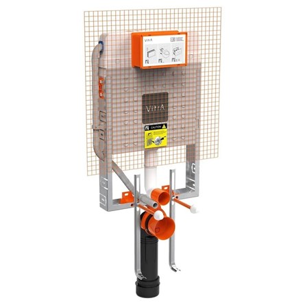 VitrA V8 Вградено казанче за окачени тоалетни чинии 8см 3-6л  #352017