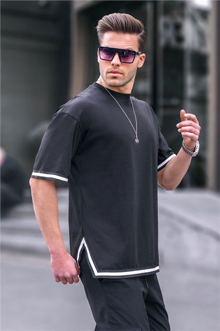 Camiseta Masculina 6097 - Preta #394628