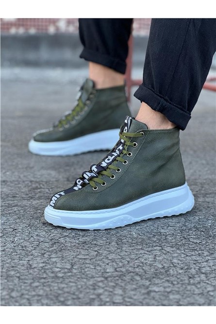 Botas Curtas Masculinas WG03 - Cáqui #363090