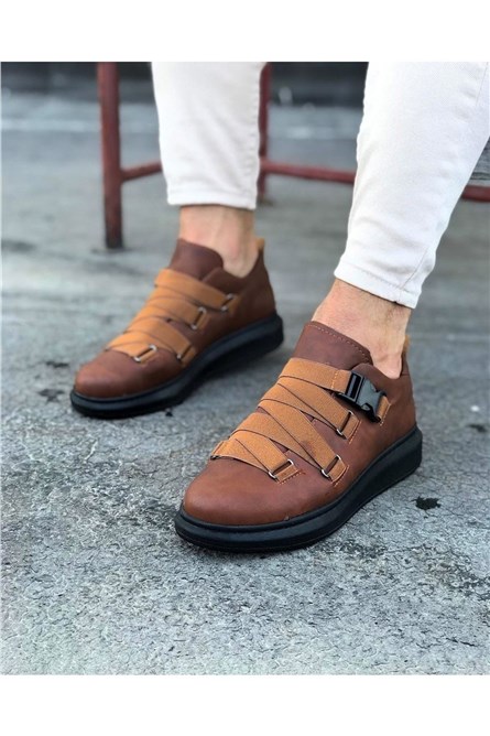 Calçados Masculinos WG033 - Taba #317088