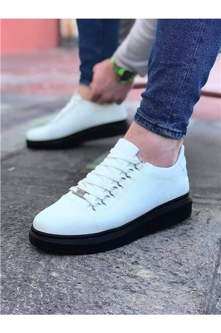 Sapatos Casuais Masculinos WG08 - Branco #362648