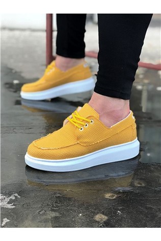 Calçados Casuais Masculinos WG503 - Amarelo #317000