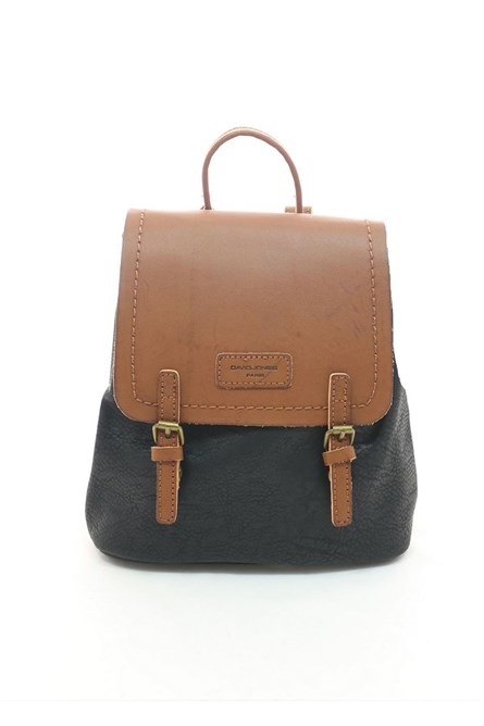 David Jones Mochila feminina - preta, marrom #22156879