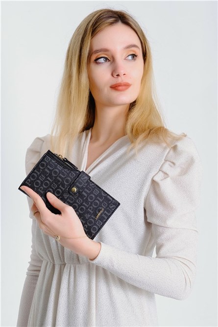 Carteira Feminina - Preta #2021083266