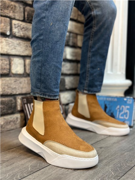 Botas esportivas de camurça masculina BA0150 - Taba #411022