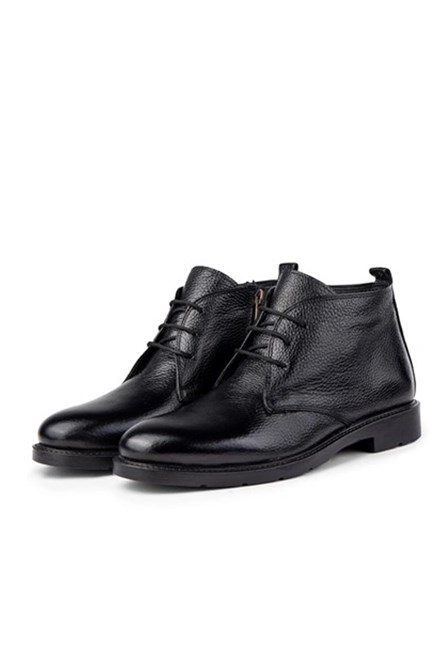 Botas masculinas de couro genuíno Ducavelli - pretas #363784
