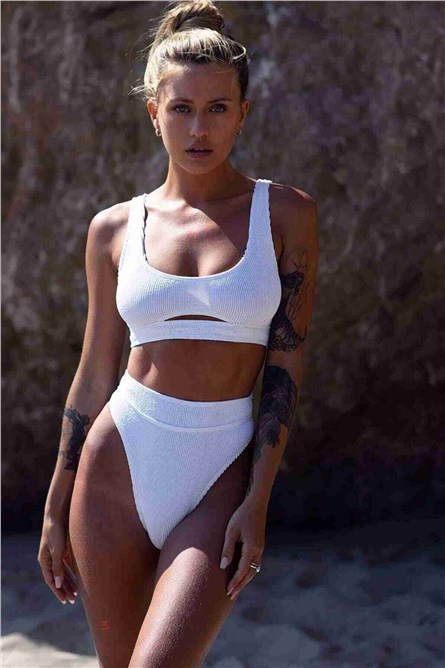 Parte inferior do maiô - Branco #385909