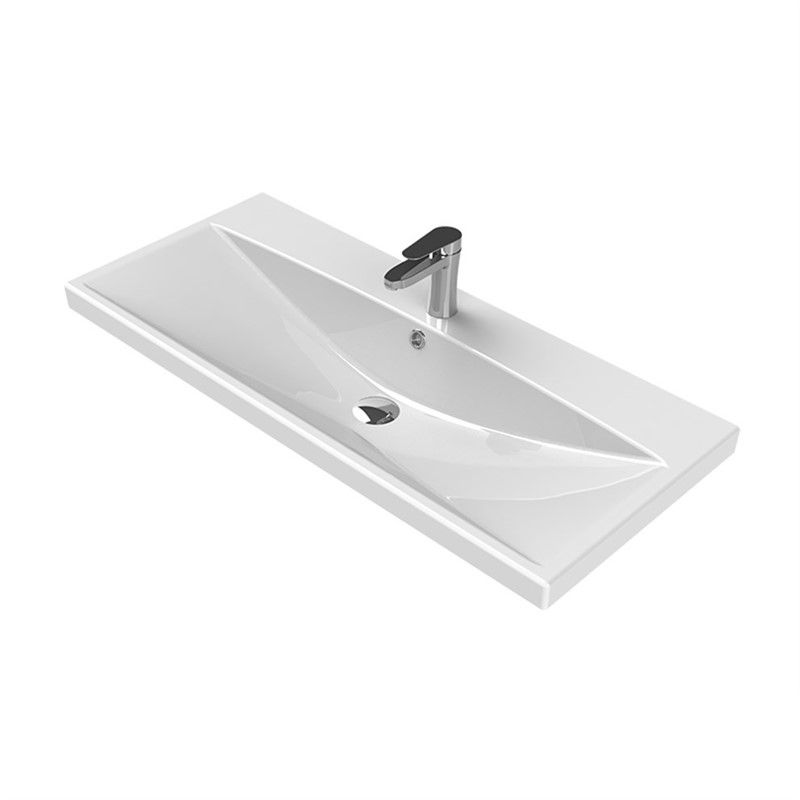 Turkuaz CeraStyle Elite Sink 100cm - White #335900