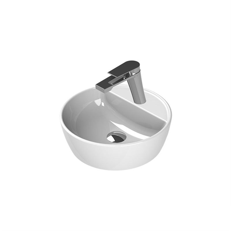 Turkuaz CeraStyle One Countertop Washbasin 42cm - White #335918