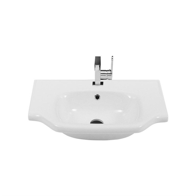 Turkuaz CeraStyle Bathroom Sink 55 cm - White #337692
