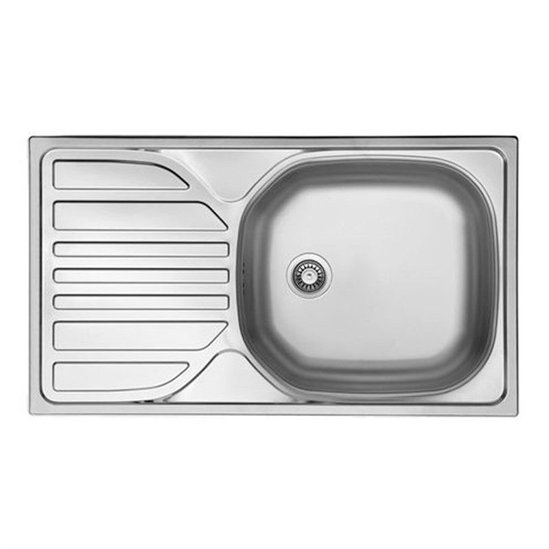 Ukinox Bart F2LL.G Stainless steel kitchen sink 45 cm - Inox #356993