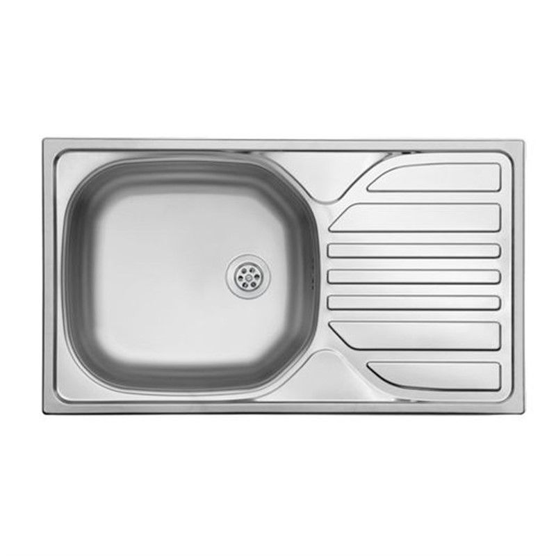 Ukinox Bart I2LR Stainless Steel Kitchen Sink 45 cm - Inox #356998