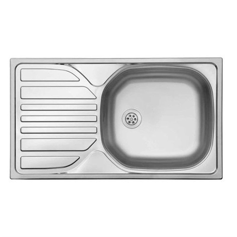Ukinox Bart I2ML Countertop Steel Kitchen Sink 45cm - Inox #356995