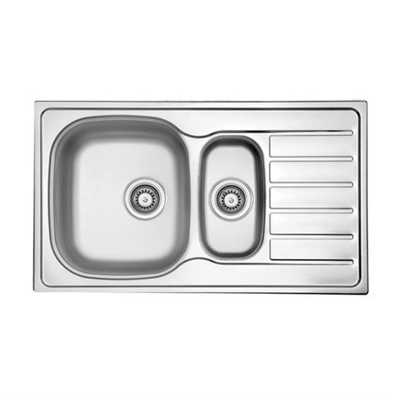 Ukinox Hypnos 80 I2PR.GT Countertop kitchen sink 60 cm - Stainless steel #356984