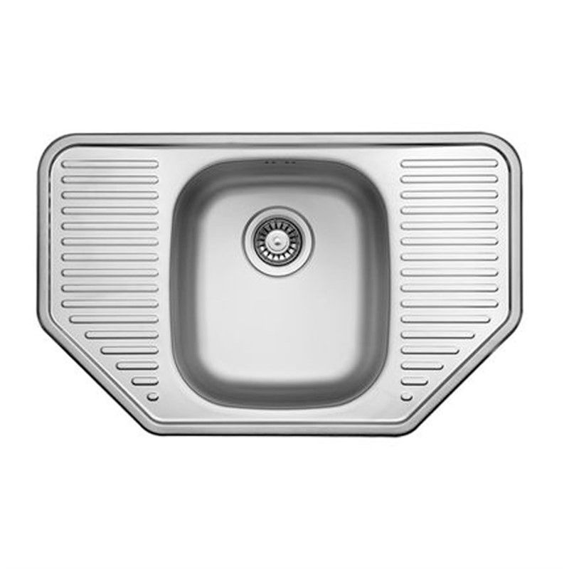 Ukinox Morgan I3L.GW Stainless Steel Kitchen Sink 40cm - Inox #356962