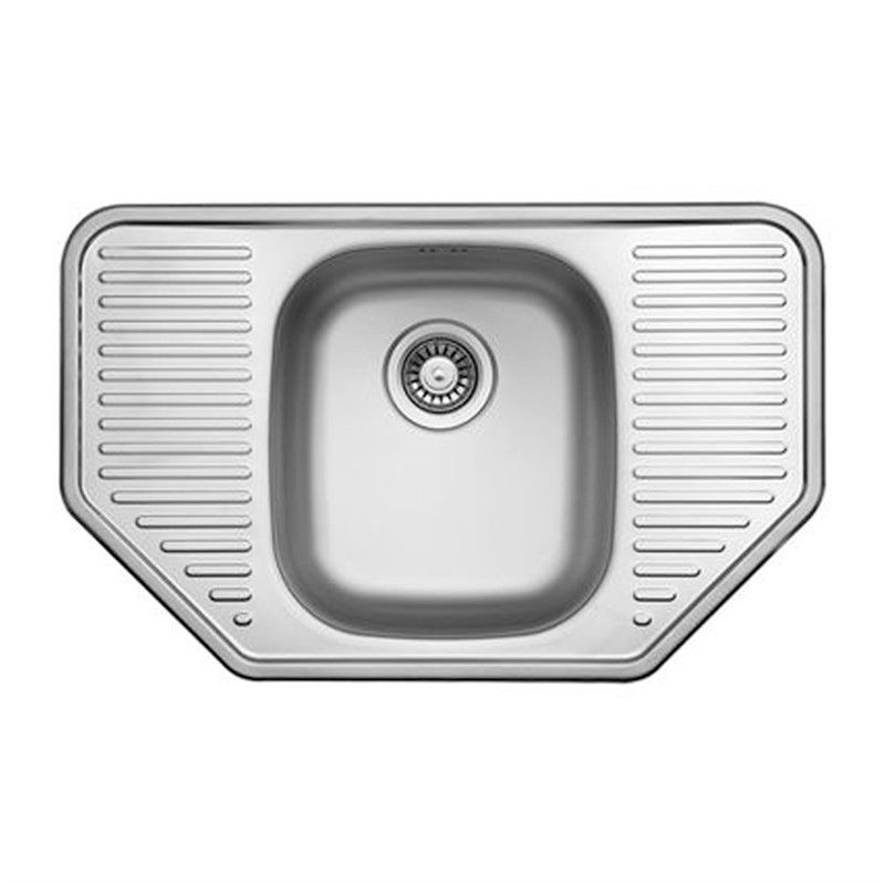 Ukinox Morgan I3M.GW Stainless Steel Kitchen Sink 40 cm - Inox #356961