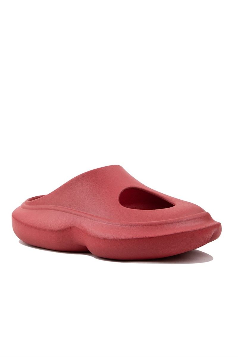 Unisex Slippers - Red #333413
