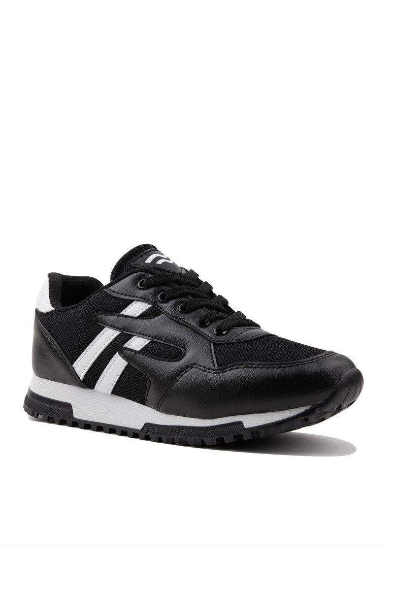 Unisex sportske cipele - crno-bijele # 324923