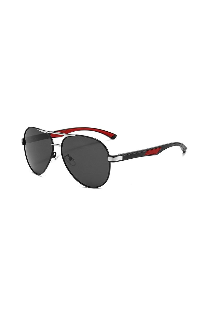 Unisex sunglasses 3000- Black/Silver 2021222