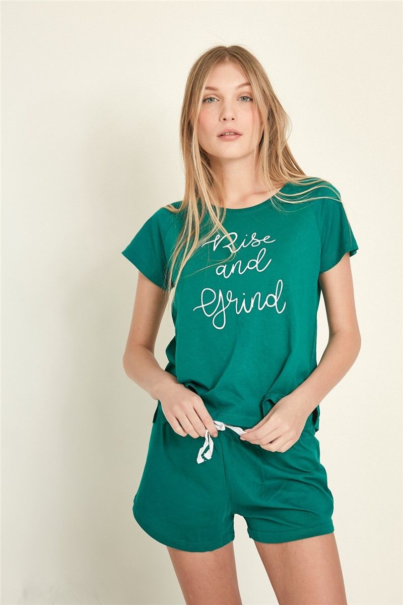 C&City Women's Pyjama - Green #313981