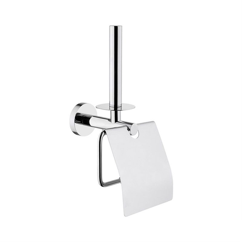 VitrA Arkitekta Toilet paper holder with space for spare roll - Chrome #335064